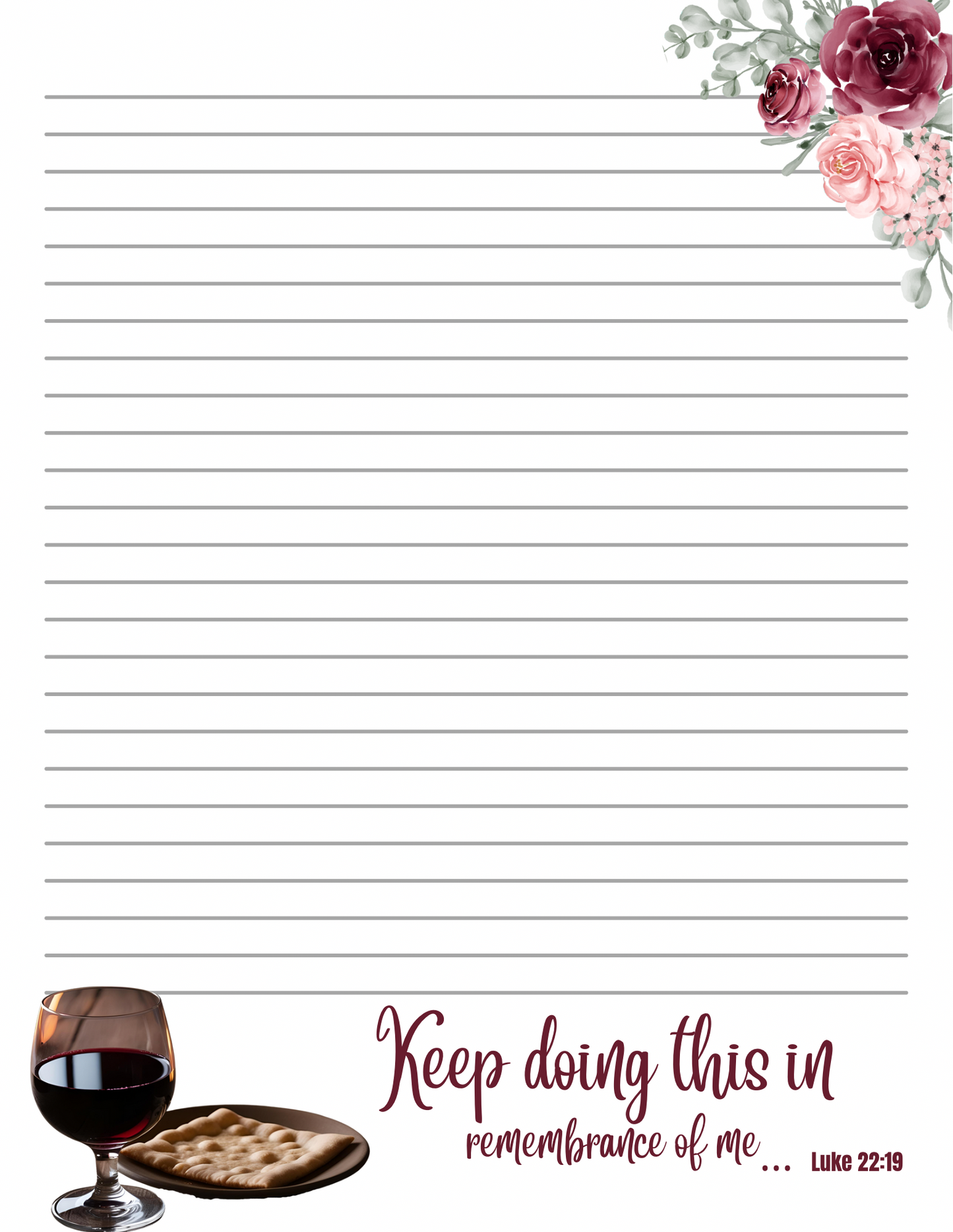 2025 Memorial Letter/ JW Letter Writing