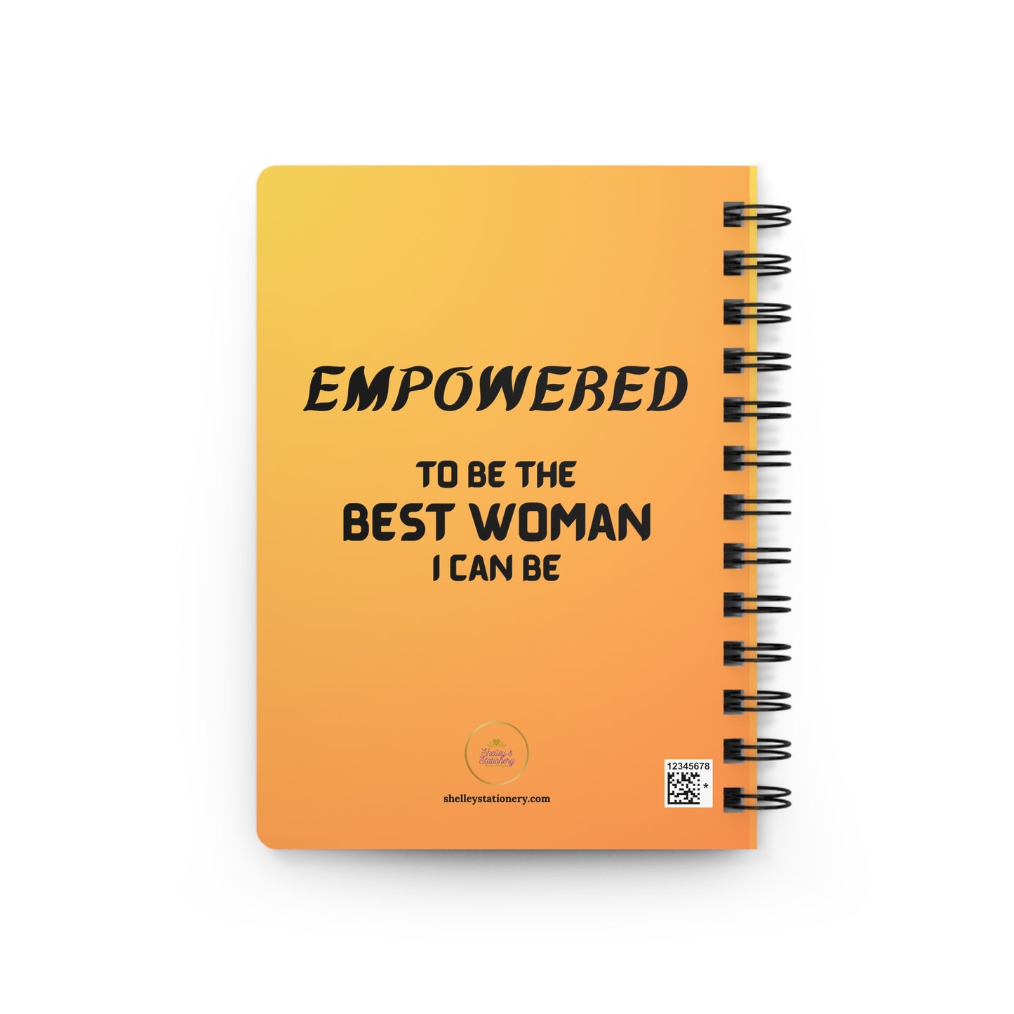 Beautiful/Strong/Determined/ Spiral Journal