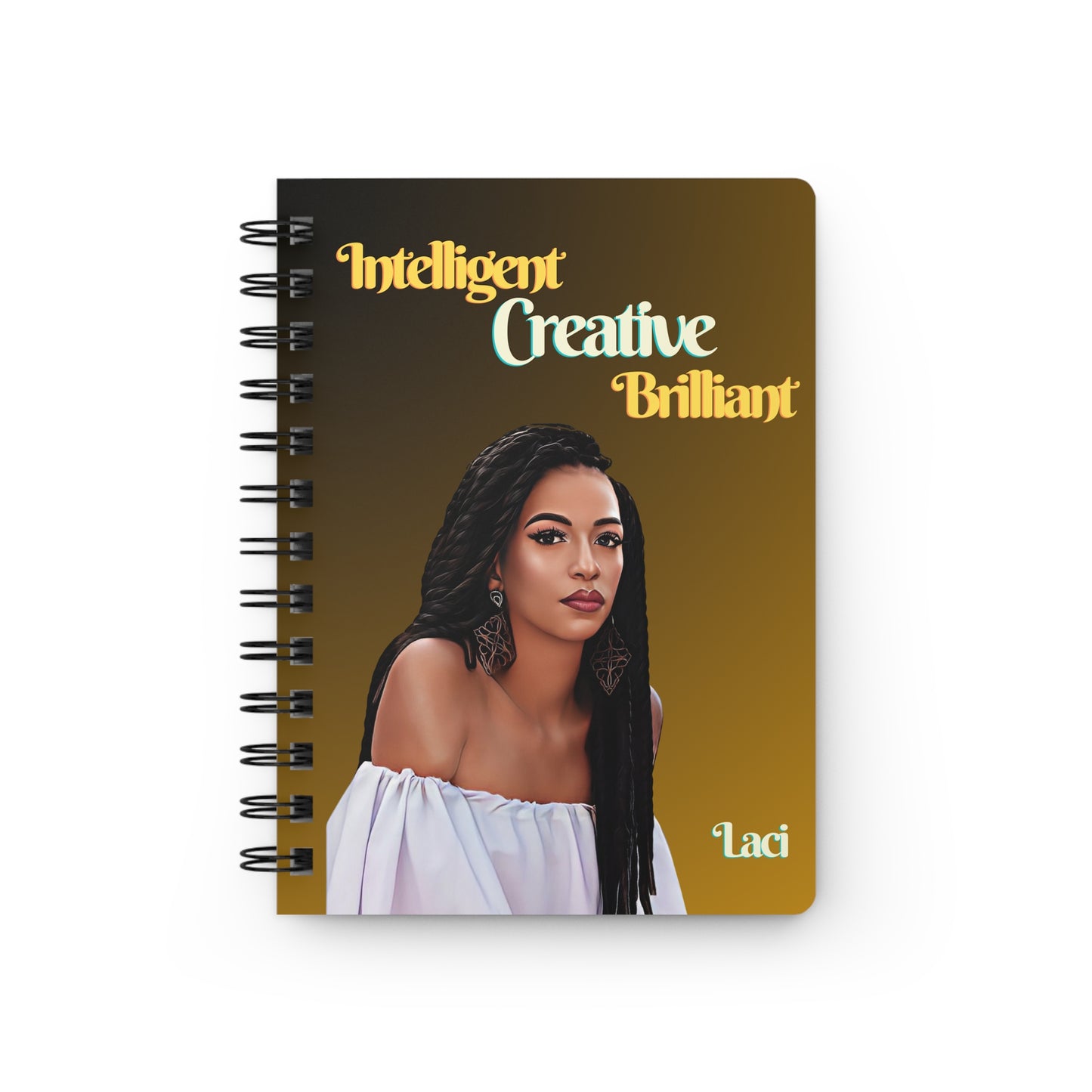 Intelligent/Creative/Brilliant/Spiral Bound Journal