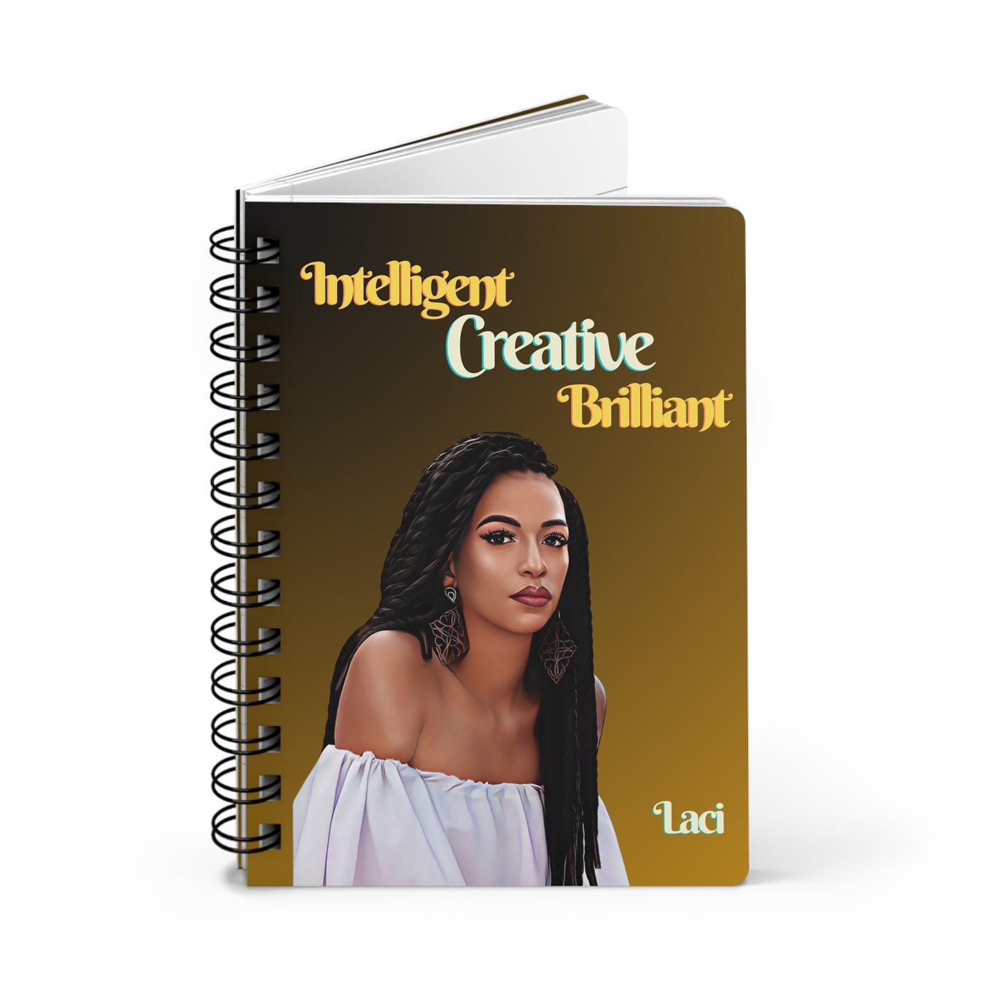 Intelligent/Creative/Brilliant/Spiral Bound Journal