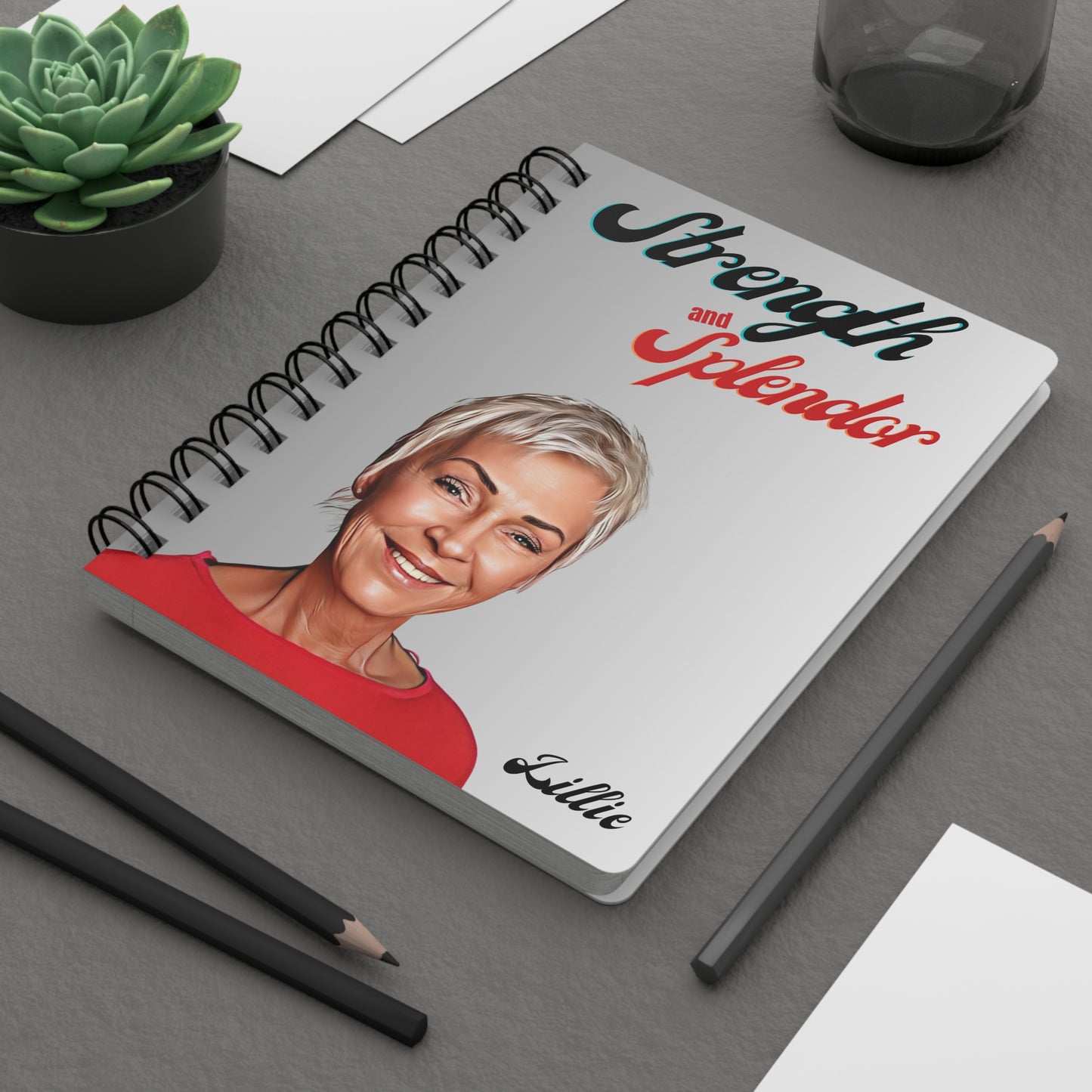 Strength and Splendor/ JW/ Spiral Bound Journal