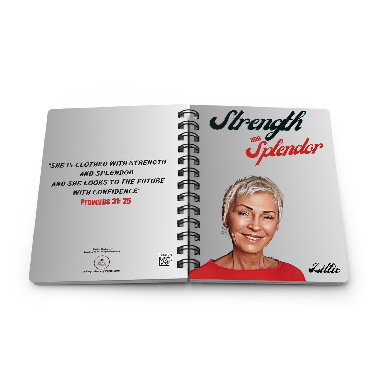 Strength and Splendor/ JW/ Spiral Bound Journal