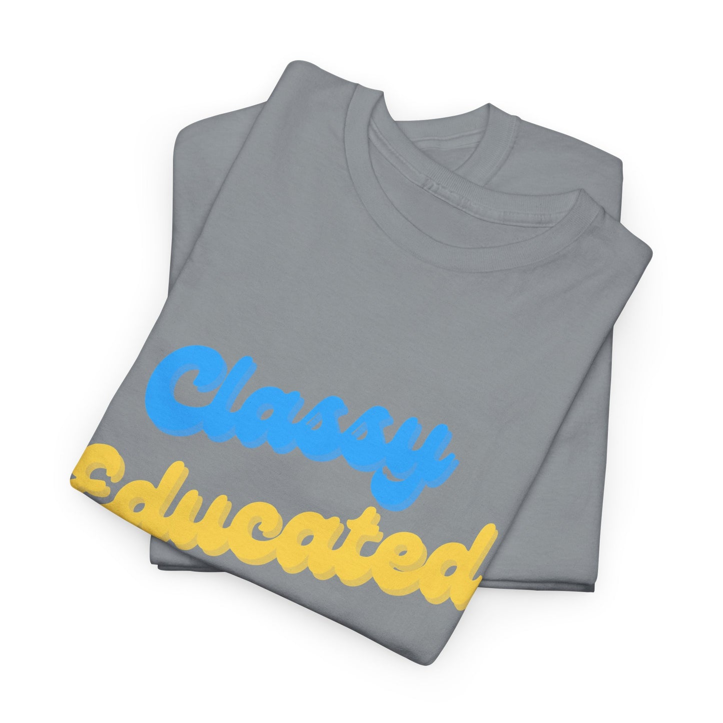 Classy Educated and Very Demure/ Unisex Heavy Cotton Tee