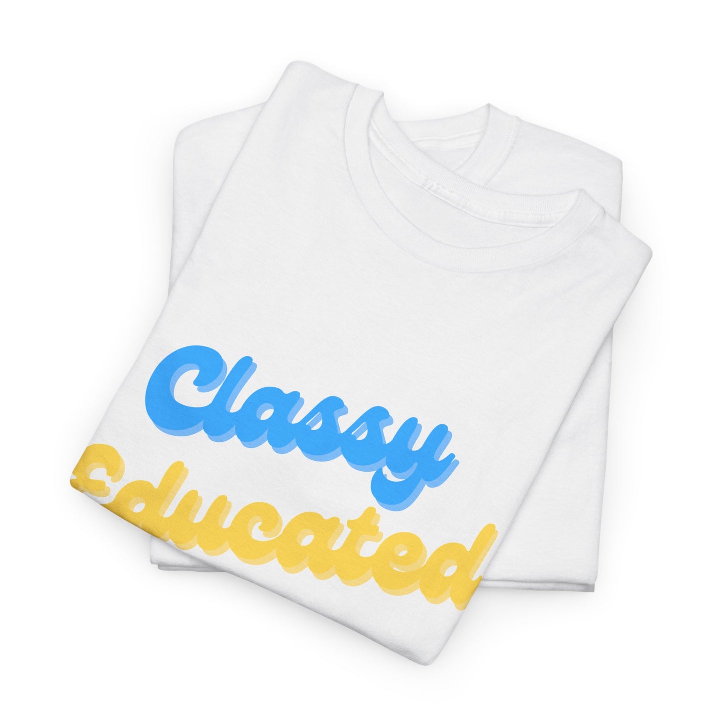 Classy Educated and Very Demure/ Unisex Heavy Cotton Tee