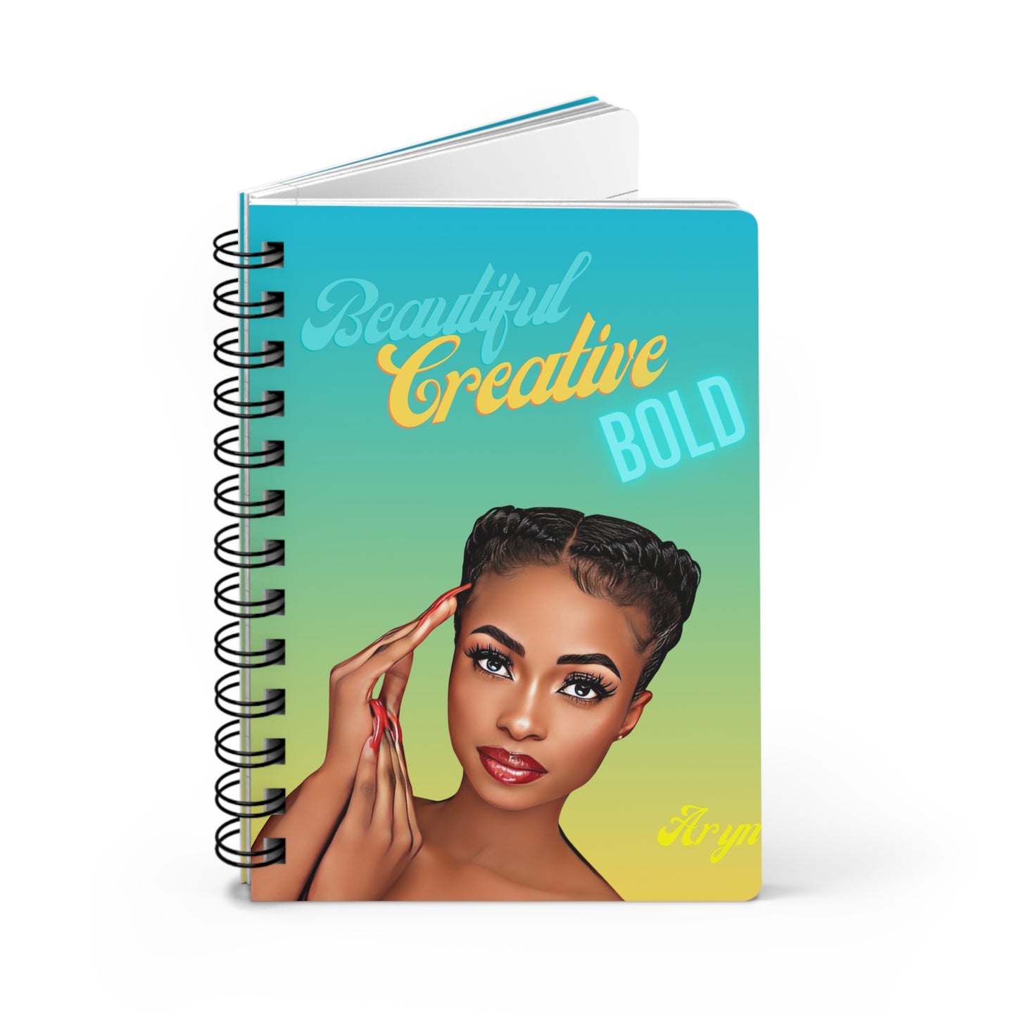 Beautiful/Creative/Bold/Spiral Bound Journal