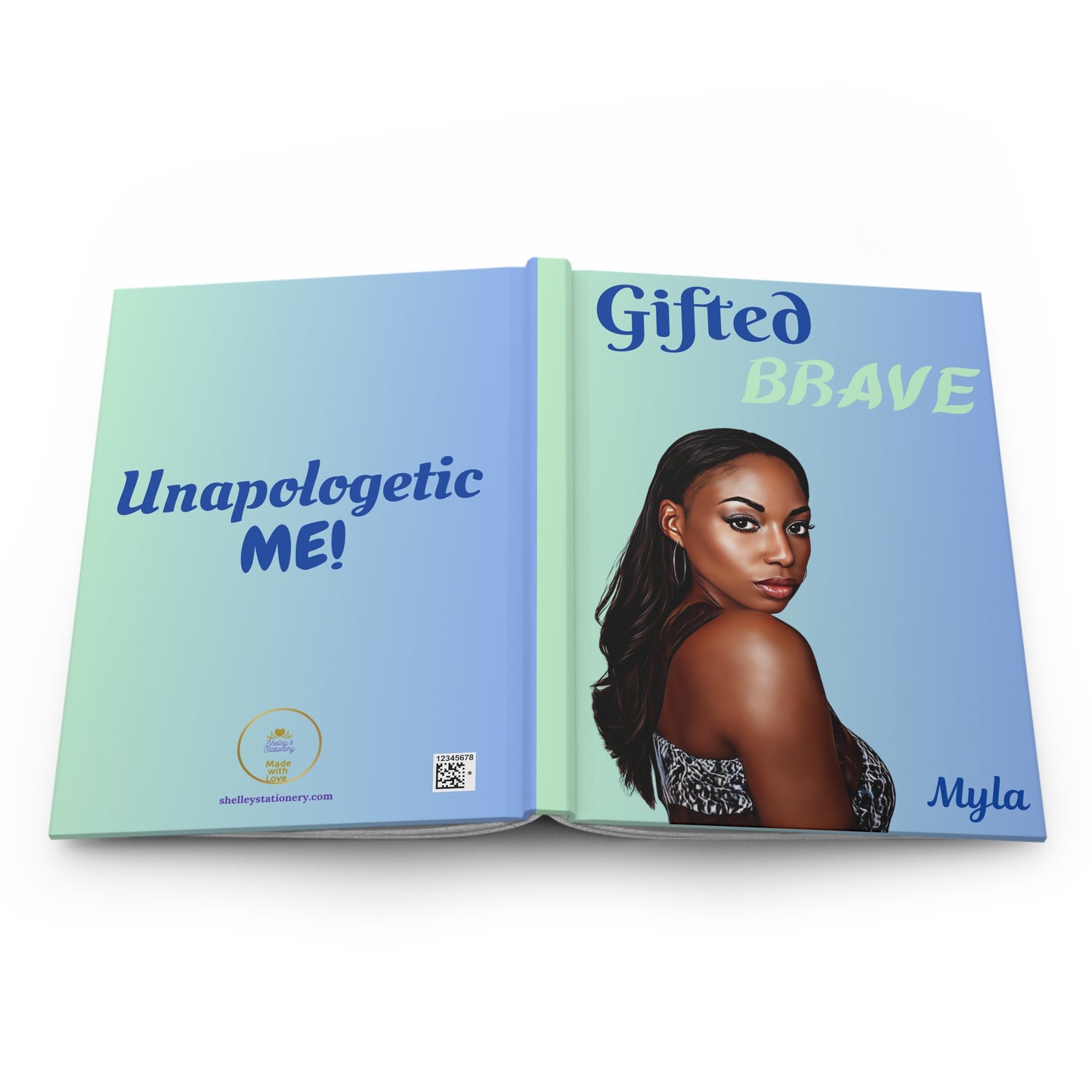 Gifted Brave/ Hardcover Journal Matte