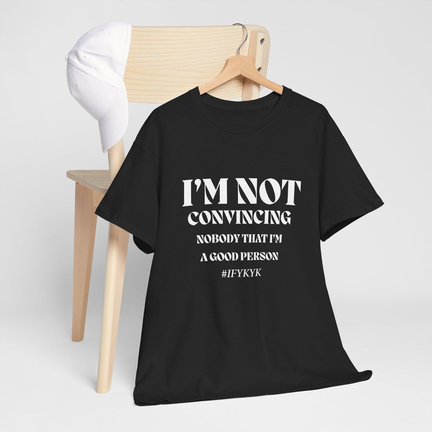 I'm Not Convincing/ Unisex Heavy Cotton Tee