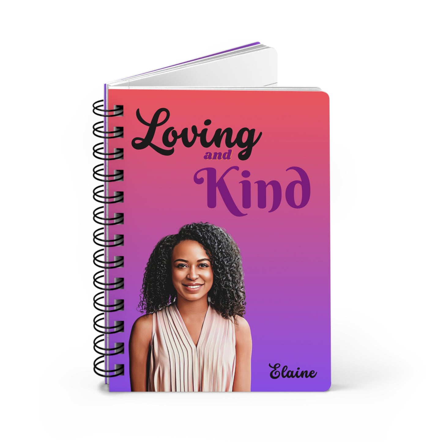 Loving and Kind/ JW/ Spiral Bound Journal