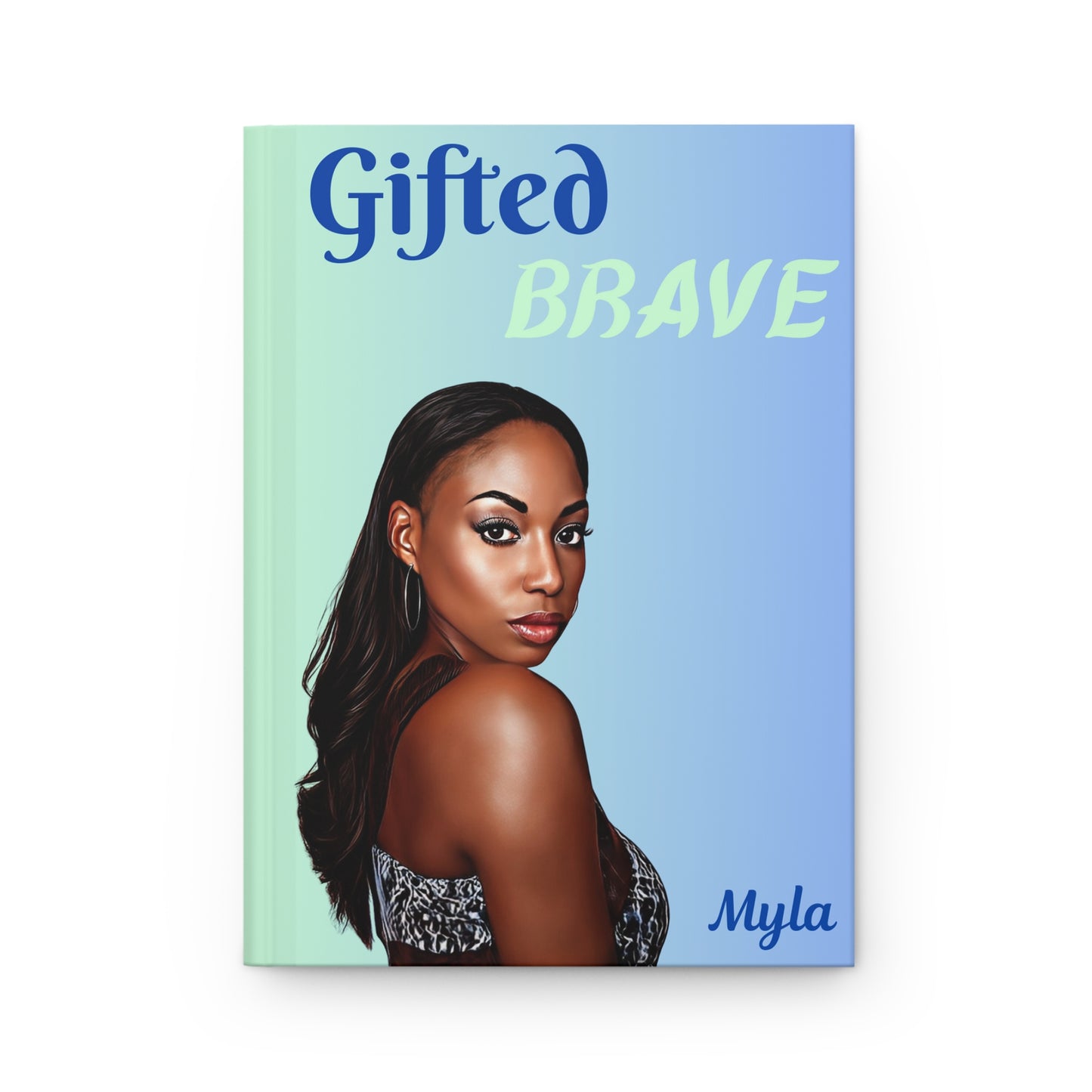 Gifted Brave/ Hardcover Journal Matte