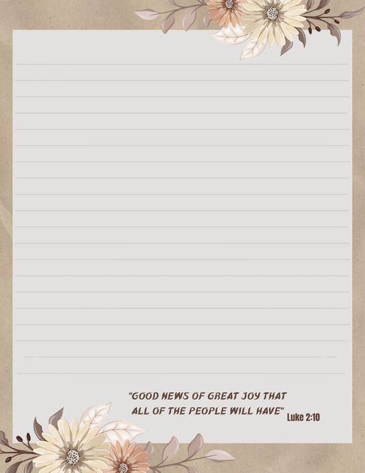 JW Convention Letter Invite / Good News of Great Joy