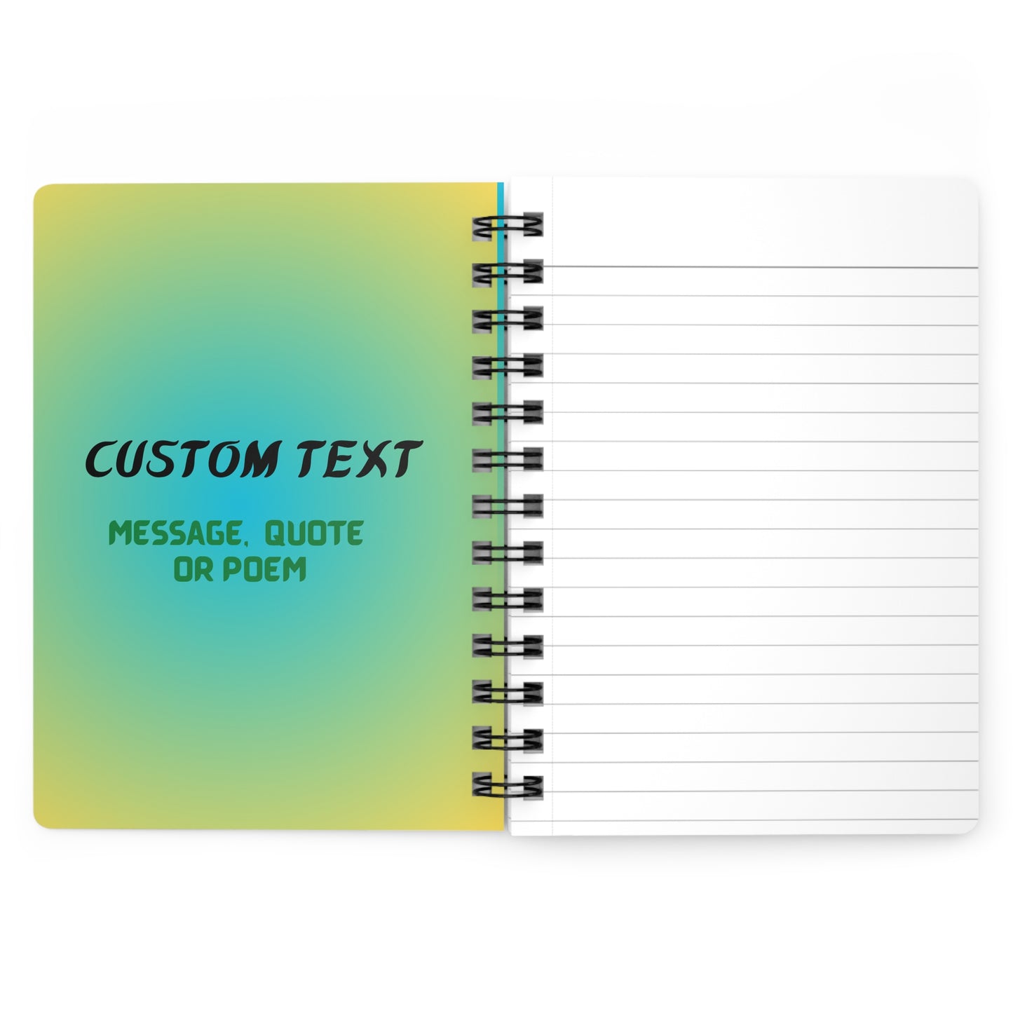 Beautiful/Creative/Bold/Spiral Bound Journal