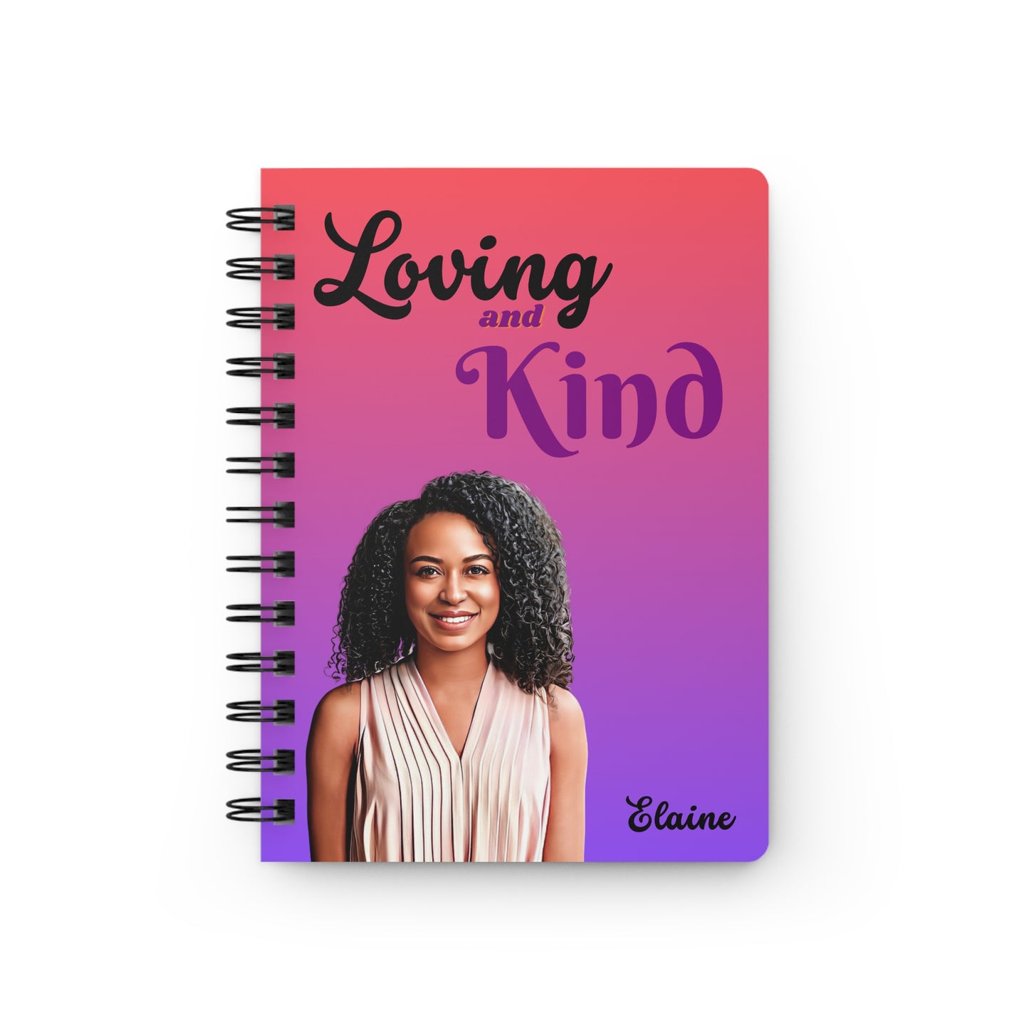 Loving and Kind/ JW/ Spiral Bound Journal