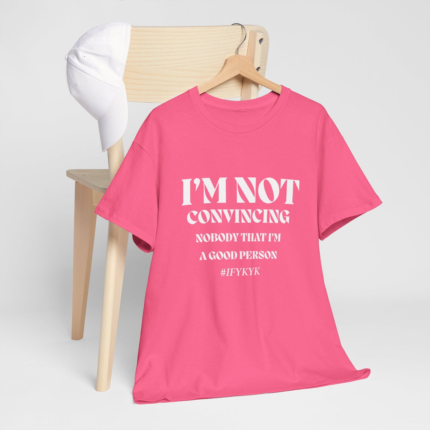 I'm Not Convincing/ Unisex Heavy Cotton Tee