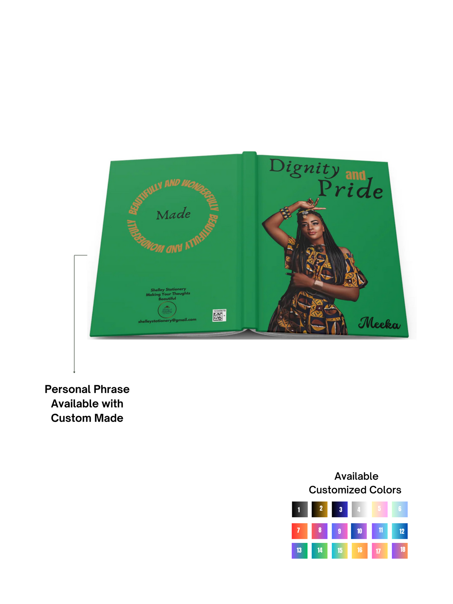 Dignity and Pride/ Hardcover Journal Matte