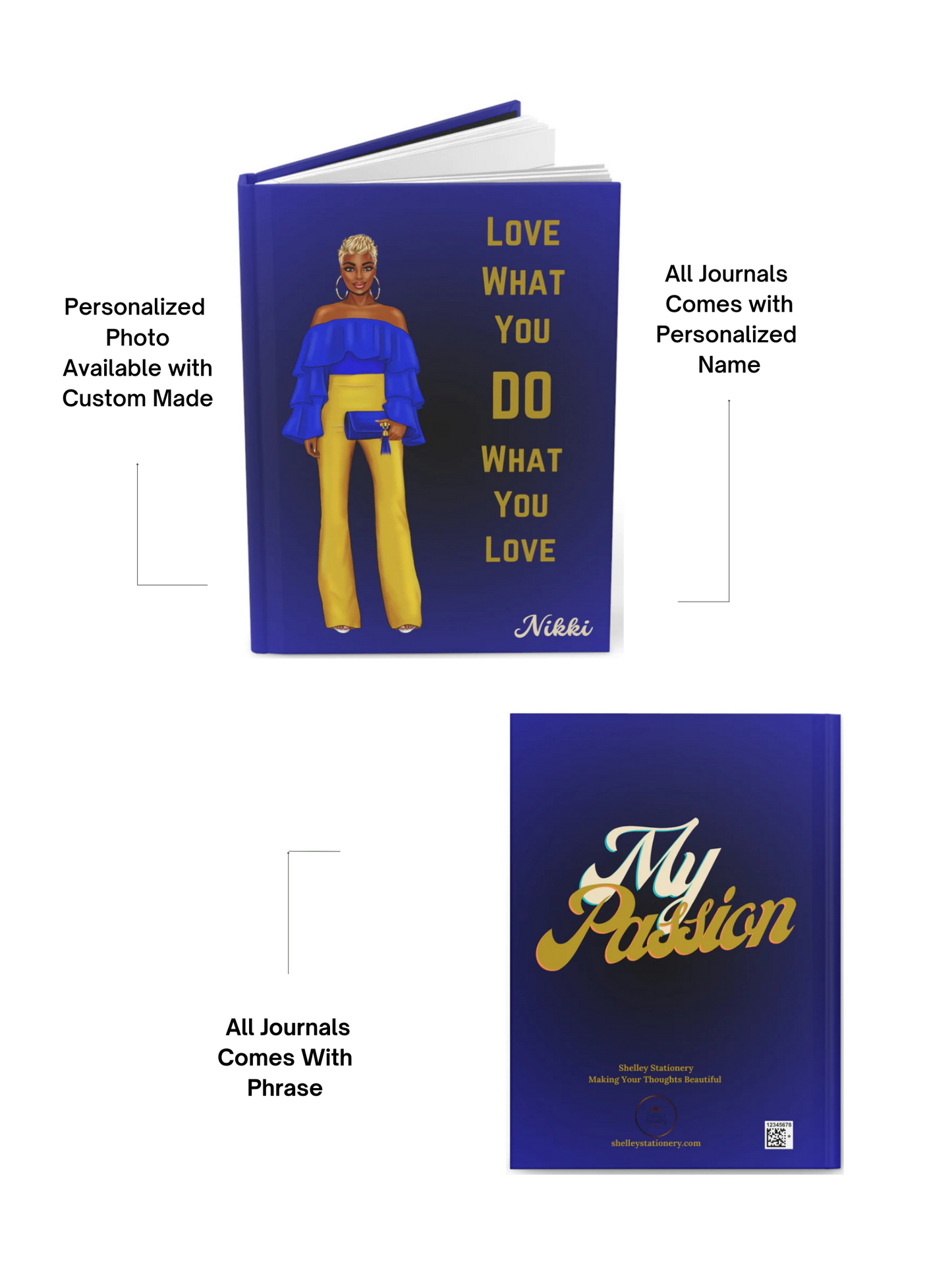 Love What You Do/ Hardcover Journal Matte