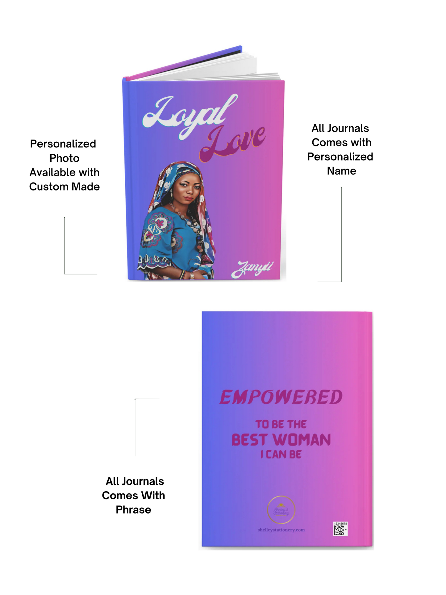 Loyal Love/ Hardcover Journal Matte