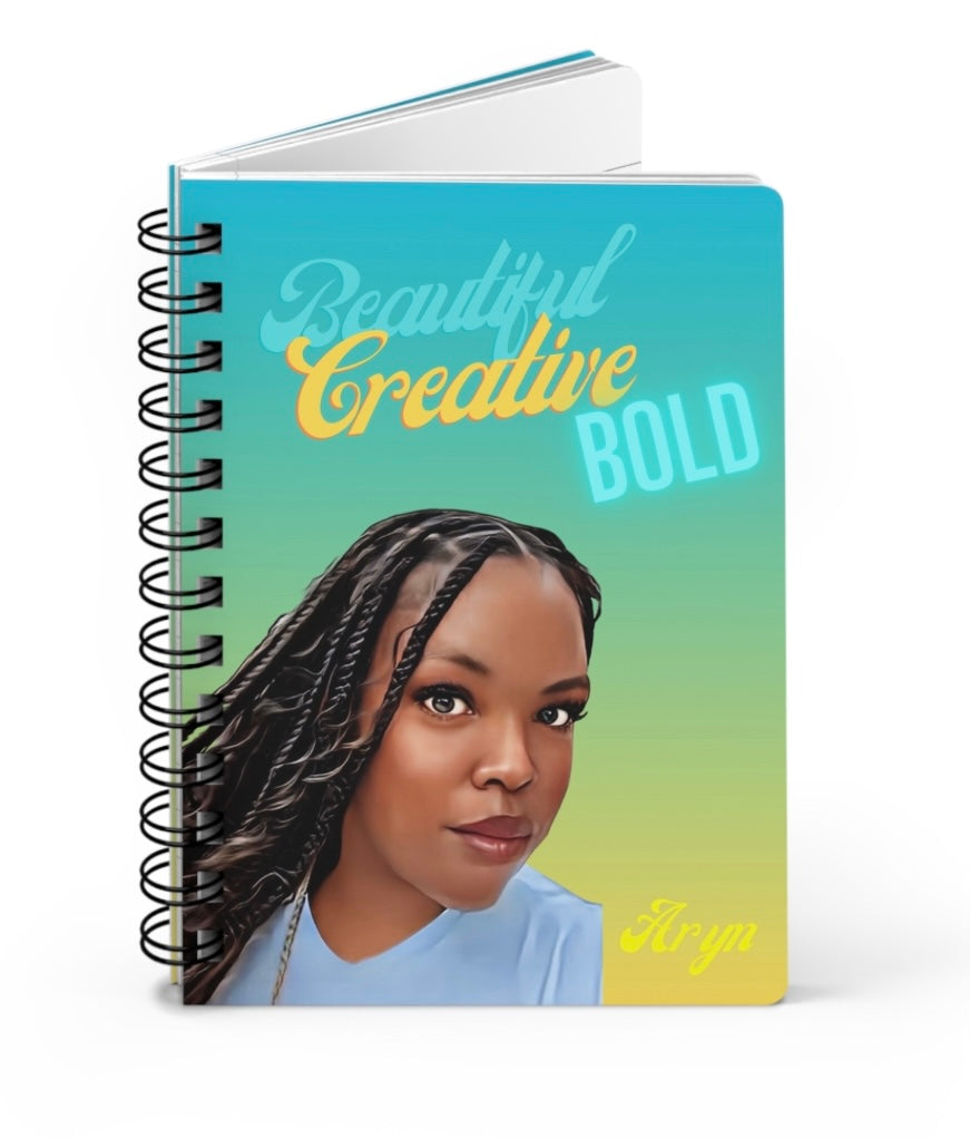 Beautiful/Creative/Bold/Spiral Bound Journal