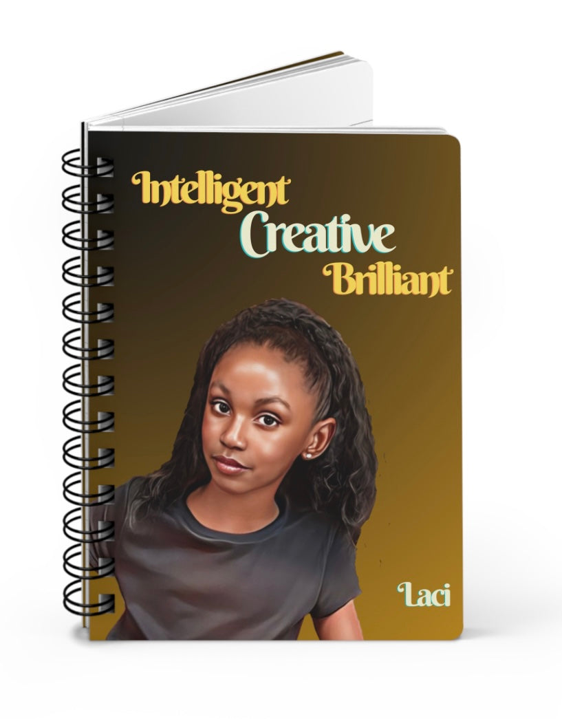 Intelligent/Creative/Brilliant/Spiral Bound Journal